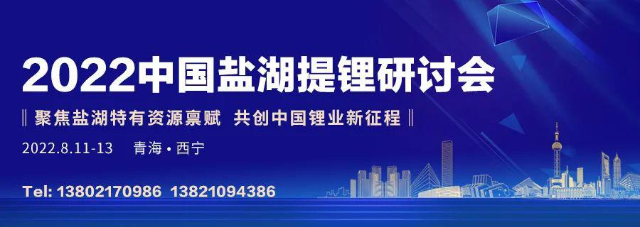 【倒数16天｜报告抢先看】2022中国盐湖提锂技术研讨会