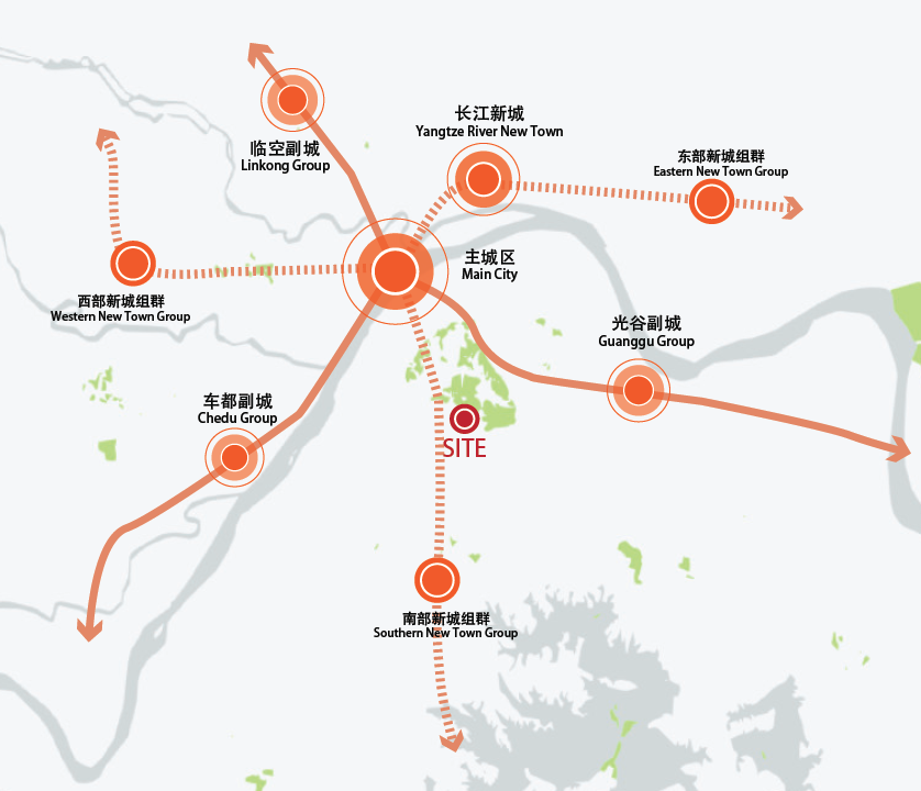 武汉华中科学生态城中的“未来之蕊”