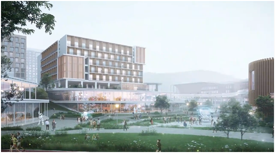 UA尤安设计“与自然共生”创“全新范式”校园-西部(重庆)科学城含谷学校入围方案
