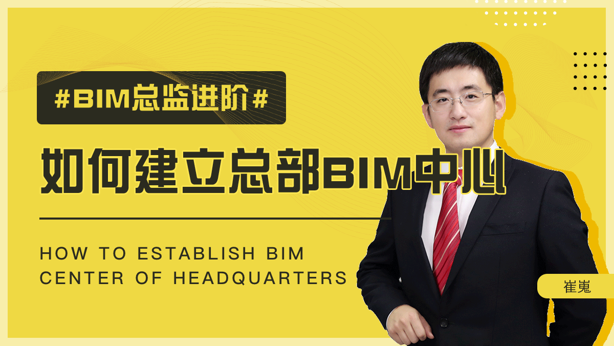 BIM总监进阶：如何建立总部BIM中心
