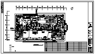 某一层机场航站楼电气施工cad图(含弱电设计)