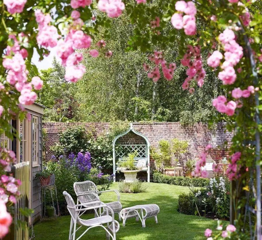 英式花园，自然浪漫系的优雅花园