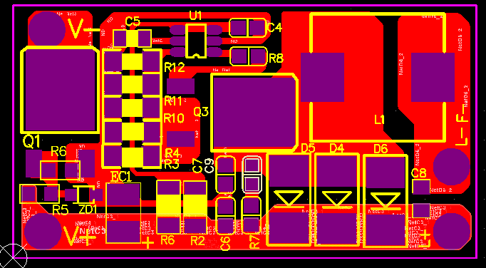 LED汽车大灯BOM表+线路图 AP5125降压恒流IC应用