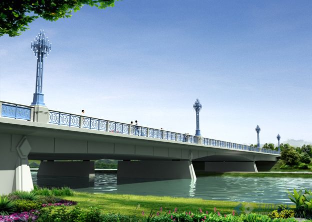 城市桥梁的建筑景观设计——上海瀚章2010