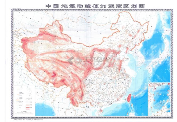 GB 18306-2015 中国地震动参数区划图 JPG