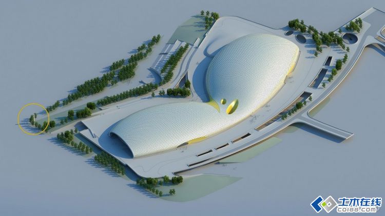 【刀哥论项目21】奥体中心馆的结构设计（需会砼、钢结构设计，通过一注才可能实现）